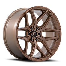 Load image into Gallery viewer, Aluminum Wheels 18X9 Flux 6 FC854ZR 6 On 139.7 Platinum Bronze 106.1 Bore 1 Offset Fuel Off Road Wheels