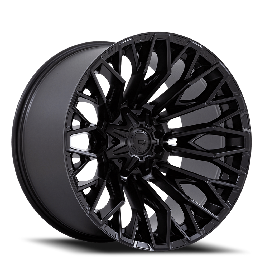 Aluminum Wheels 20X10 Strike FC865 MX 8 On 180 Blackout 124.2 Bore -18 Offset Fuel Off Road Wheels