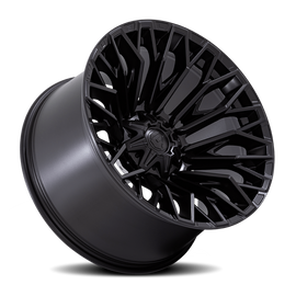 Aluminum Wheels 22X10 Strike FC865 MX 8 On 180 Blackout 124.2 Bore -18 Offset Fuel Off Road Wheels