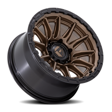 Load image into Gallery viewer, Aluminum Wheels 17X9 Piston FC866 ZB 5 On 127 Matte Bronze/Gloss Black Lip 71.5 Bore 1 Offset Fuel Off Road Wheels