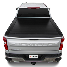 Jackrabbit Fullmetal Tonneau Cover W-Explorer Rail Kit 88-13 C/K/Silverado Heavy Duty & 2014 HD 6 Foot 6 Inch Short Bed Pace Edwards