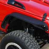 DV8 Offroad FENDB-06 07-18 Jeep JK Fender Flares; Slim; Front & Rear