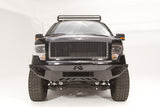 Fab Fours FF09-D1951-1 Vengeance Front Bumper; 2 Stage Black Powder Coated; No Guard;