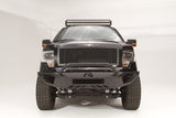 Fab Fours FF09-D1952-1 Vengeance Front Bumper; 2 Stage Black Powder Coated; Pre-Runner;