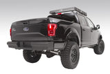 Fab Fours FF09-U1750-1 Elite Rear Bumper; 2 Stage Black Powder Coated;