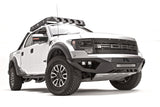 Fab Fours FF10-D1961-1 Vengeance Front Bumper; 2 Stage Black Powder Coated;