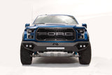 Fab Fours FF17-D4351-1 Vengeance Front Bumper; 2 Stage Black Powder Coated;
