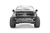 Fab Fours FF18-D4552-1 Vengeance Front Bumper; 2 Stage Black Powder Coated; w/Pre-Runner Guard;