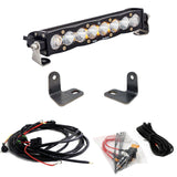 Baja Designs 447073 S8 10 Inch Hood Mount Kit - '16-18 RZR XP Turbo (Driving/Combo, Clear)
