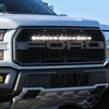 Baja Designs 447561 S8 30 Inch Grille Upper Kit - '17-20 F-150 Raptor (Driving/Combo; Clear)