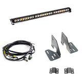 Baja Designs 447632 S8 30 Inch Grille Kit - '18-19 Sierra 2500HD/3500HD (Driving/Combo; Clear)