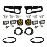 Baja Designs 447762UP Squadron SAE/Dual S2 Sport Steel Bumper Fog Pocket Light Kit