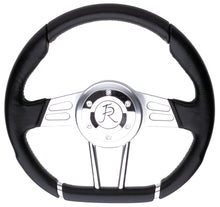 Load image into Gallery viewer, FR20130BK_D_SHAPED_WHEEL_BLACK_13.4in_001.JPG