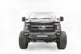 Fab Fours FS17-V4151-1 Vengeance Front Bumper; 2 Stage Black Powder Coated; w/No Guard;