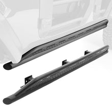 Load image into Gallery viewer, Go Rhino FS4516T Frame mounted slider provides rocker panel protection
