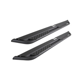 Go Rhino FSDT4425T Strong steel side steps doubles as a slider to protect rocker panel