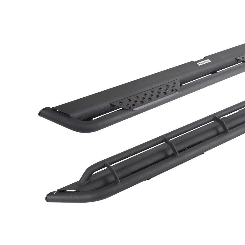 Go Rhino FSDT4429T Dominator Xtreme DT Side Steps with Frame Mounting Bracket Kit - Double Cab only