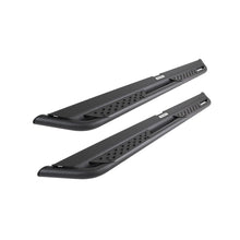 Load image into Gallery viewer, Go Rhino FSDT4505T Strong steel side steps doubles as a slider to protect rocker panel