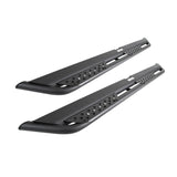 Go Rhino FSDT4506T Strong steel side steps doubles as a slider to protect rocker panel
