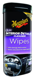 MEGUIARS WAX G13600 QUIK INT. DETAILER WIPES