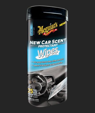 MEGUIARS WAX G4200 NEW CAR SCENT PROTECTANT WIPES