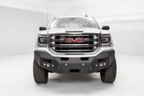 Fab Fours GS16-F3951-B Premium Winch Front Bumper; Uncoated/Paintable; w/No Guard; w/Sensors; [AWSL];