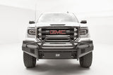 Fab Fours GS16-R3962-1 Elite Front Bumper; 2 Stage Black Powder Coated; w/Pre-Runner Guard;