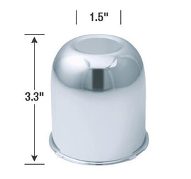 GORILLA HC200 HUB CVR 3.195'CLSD EACH
