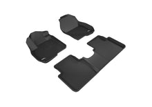 Load image into Gallery viewer, 3D MATS L1HD08601509 3D KAGU FLOOR MAT 2 ROW SET BLACK