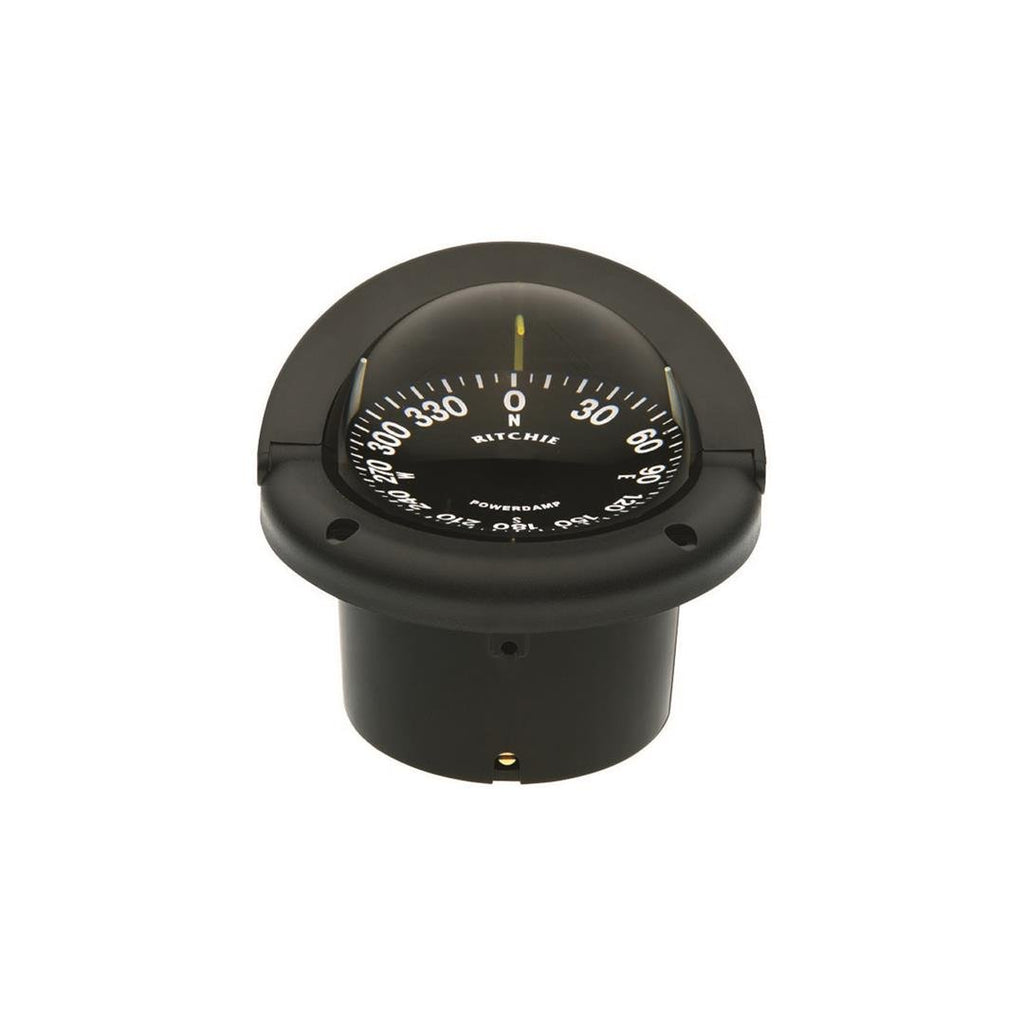 RITCHIE HF-742 COMPASS FLUSH MNT 3.75'DIAL BLACK