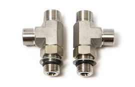 SEASTAR HF6006 ORB FITTING KIT  VERTICAL TEE  SS