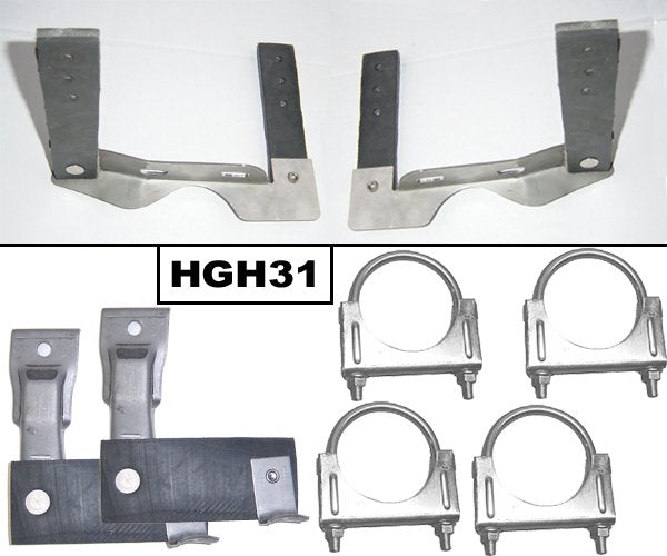 PYPES EXHAUST HGH31 2.5' CHEVELLE HANGER KIT