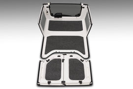 BedRug HLJK074DRK Headliner Kit; 4 pc. Kit; Intended For Hard Top;