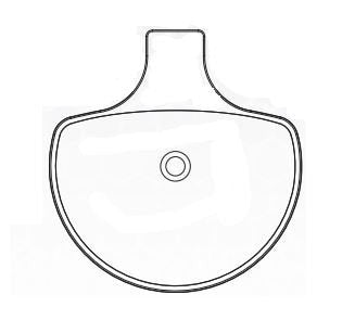 Hawk Performance HMC5002 Sintered Metallic Disc Brake Pads;