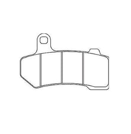 Hawk Performance HMC5016 Sintered Metallic Disc Brake Pads;