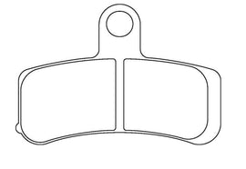 Hawk Performance HMC5019 Sintered Metallic Disc Brake Pads;