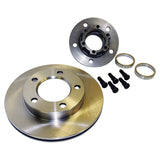 Crown Automotive Jeep Replacement J5358568 Left or Right Hub & Rotor Assembly for 1978-81 CJ-5, CJ-6, CJ-7 w/ 6-Bolt Flange