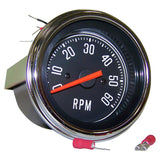 Crown Automotive Jeep Replacement J5459418 Tachometer Gauge, For 4, 6, or 8 Cylinder Engines
