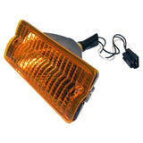 Crown Automotive Jeep Replacement J5460106 Right Front Parking Lamp for 1976-91 SJ, J-Series; Incl. Lamp, Bulb & Harness