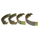 Crown Automotive Jeep Replacement J8124580 Front Brake Shoe Set for 1974-76 Jeep SJ, J-Series w/ Front Drum Brakes