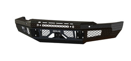 FT Front Bumper Base For 2024-2026 Silverado 2500/3500 HD Sensor Cutouts Fog Cutouts Receiver Gloss Black Powdercoat Bodyguard Bumpers