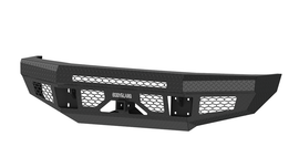 FT Front Bumper Base For 2017-2022 Ford F250/350 Superduty No Sensor Fog Cutouts Receiver Gloss Black Powdercoat Bodyguard Bumpers