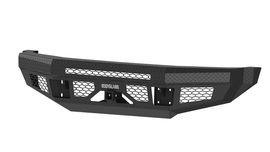 FT Front Bumper Base For 2017-2022 Ford F550 Superduty No Sensor Fog Cutouts Receiver Gloss Black Powdercoat Fits 450/550 Fender Trim Bodyguard Bumpers