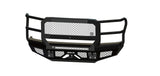 Bodyguard Bumpers JEF17BNGMH FT Front Bumper Extreme For 2017-2022 Ford F250/350 Superduty No Sensor Fog Cutouts Receiver With Mesh Grill With Camera Harness Gloss Black Powdercoat Bodyguard Bumpers