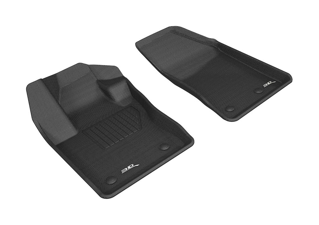 3D MATS L1JP01611509 3D KAGU FLOOR MAT 1ST ROW BLACK