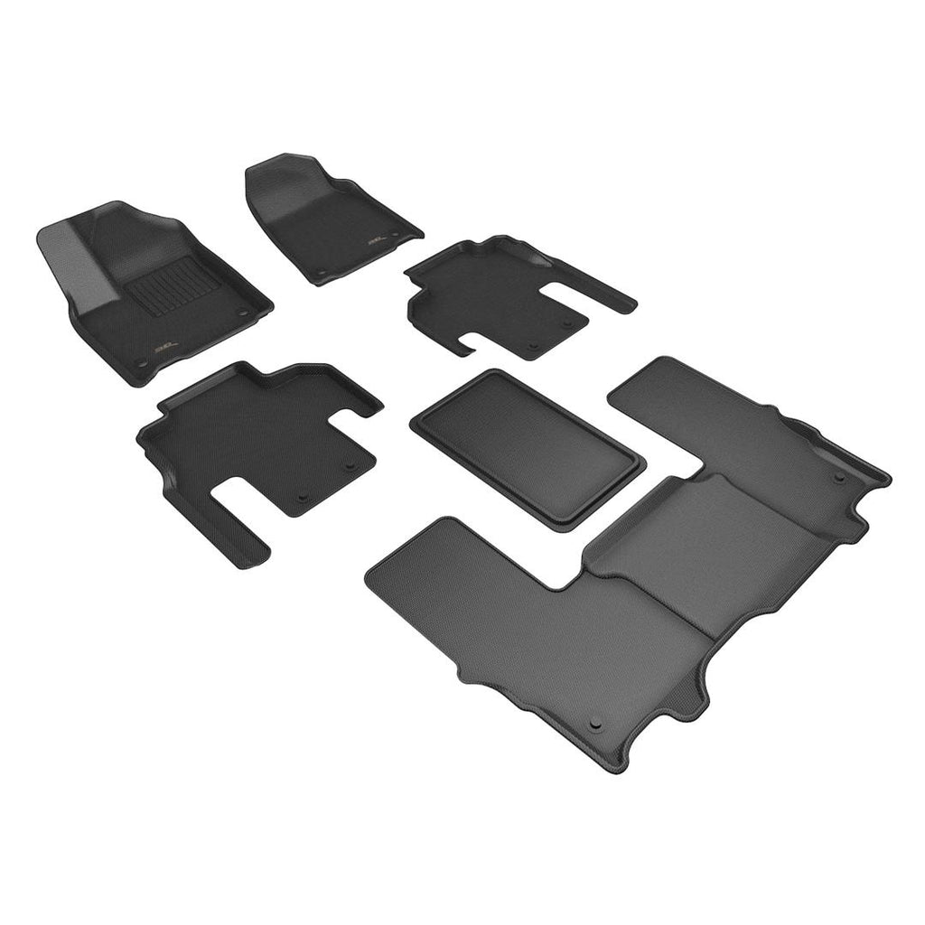 3D MATS L1JP03301509 JEEP WAGONEER 7 SEAT 2022-2023 KAG