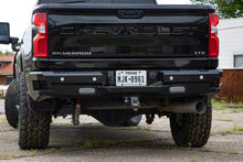 Load image into Gallery viewer, FT Rear Bumper For 2020-2026 Silverado/Sierra 2500/3500 HD Sensor Cutouts Gloss Black Powdercoat Bodyguard Bumpers