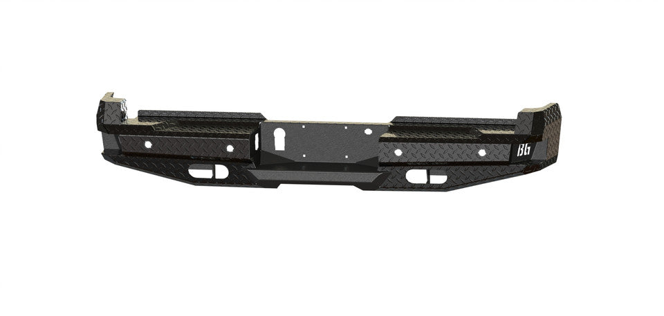 FT Rear Bumper For 2023-2026 Ford F250/350 Superduty Sensor Cutouts Texture Black Powdercoat Bodyguard Bumpers