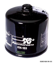 Load image into Gallery viewer, K&amp;N KN-153 Engine Oil Filter
