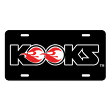 Load image into Gallery viewer, Kooks Black License Plate Rendering.png